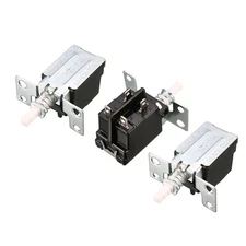 3Pcs AC 250V 5A 4 Pin Soldering DPST Push Button Power Switch KDC-A04-2