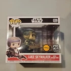 Funko Pop! Star Wars Luke Skywalker with Speeder Bike #229 40th Limited Chase Ed
