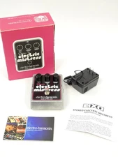 Electro Harmonix Stereo Electric Mistress Flanger/Chorus w Box & Pwr Supply MINT
