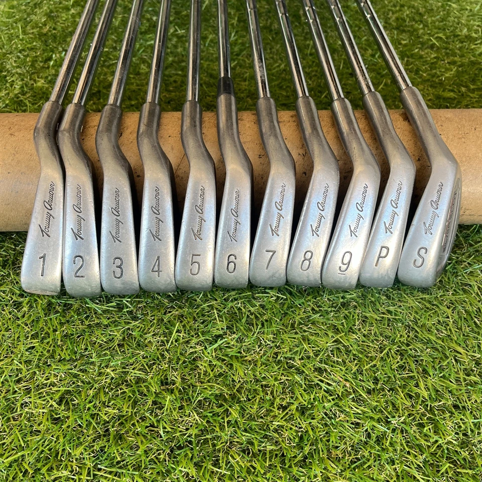 Tommy Armour 845s Silver Scot 1-SW Iron Set Steel Stiff Flex New Grips - Image 3 of 4