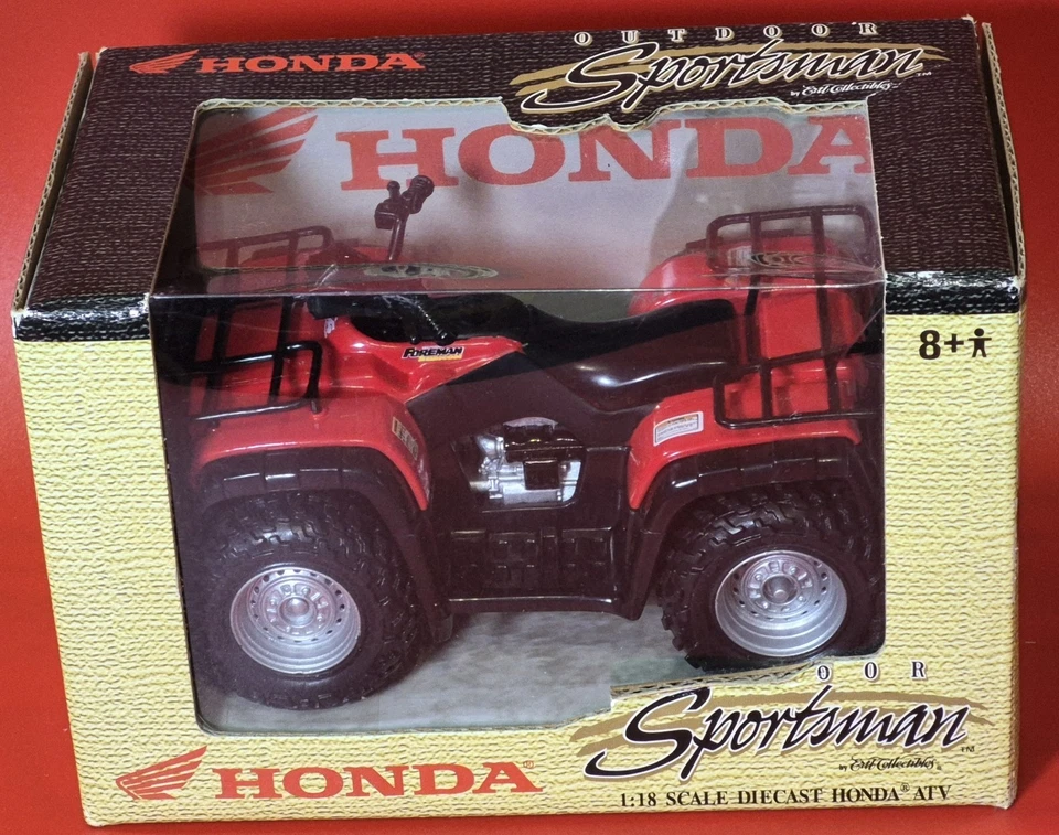 Ertl Honda Foreman Rubicon ATV 1:18 Outdoor Sportsman 4 Wheeler 36488B New In Bx - Image 2 of 4