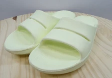 Oofos Ooahh Recovery Sport Slide Unisex Yellow Size M 7 / W 9 Sandals Slip On