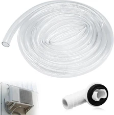 6Ft Portable Air Conditioner Drain Hose, 3/5 Inch Leakproof AC Drain Hose Kit,