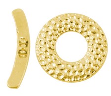 Circle Toggle Clasps Antiqued Gold Bracelet Necklace T Clasps 8 Sets Findings B