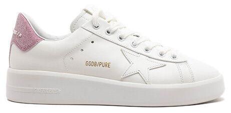 Golden Goose Purestar White Pink Glitter W for sale | eBay