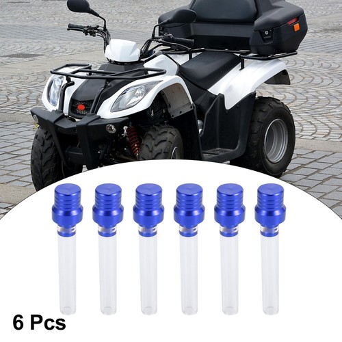 6pcs ATV Gas Cap Vent Hose Tube Tank Breather Valve Tube with Steel