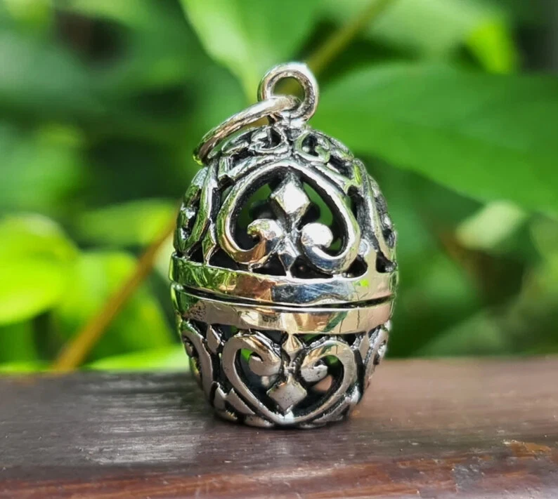 Sterling silver diffuser locket sale
