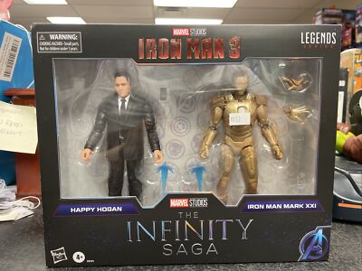Hasbro Marvel Legends Happy Hogan & Iron Man Mark 21 6