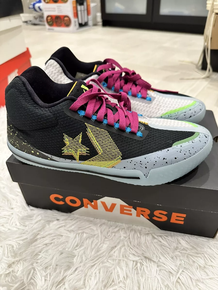 CONVERSE ALL STAR BB EVO Graffiti LOW BASKETBALL Sneakers 170761C SZ 10