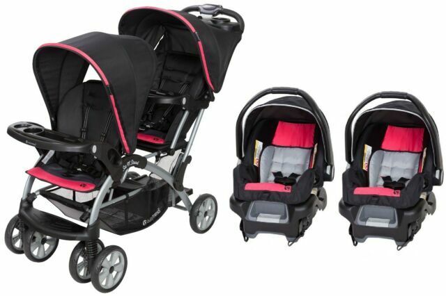 sit and stand snap gear double stroller