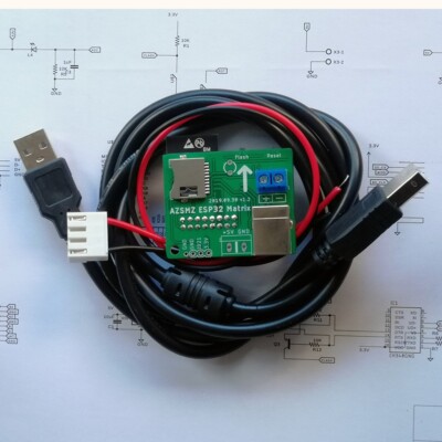 AZSMZ ESP32 RGB LED(HUB 75 type) Matrix panel Controller github