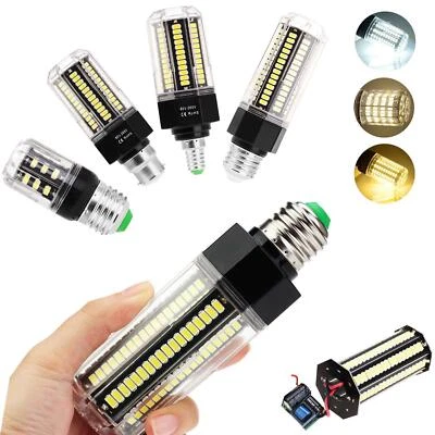 LED Maisglühlampen E27 E14 B22 5730 SMD 8W 9W 12W 13W 15W Hell Weiße Lampe 220V - Bild 1 von 4