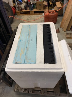 Microwave absorber Croyogenic load foam box , Fill with Liquid Nitrogen  24x24 i