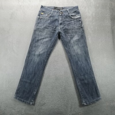 Southpole Jeans Mens 32x30 Blue Straight Hip Hop Streetwear