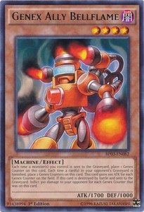 Genex Ally Bellflame - BP03-EN082 - Rare - 1st Edition x3 - Lightly Played