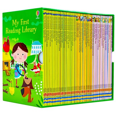 Usborne Very First Reading Library 50 Books Set Collection Pack