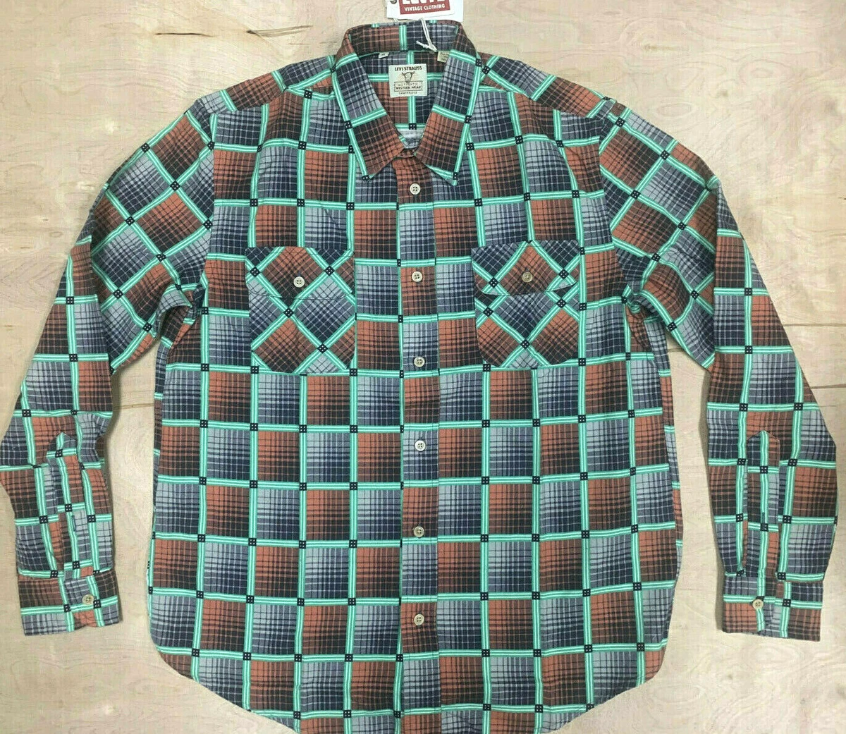 Shorthorn Shirt - Mint Green Print