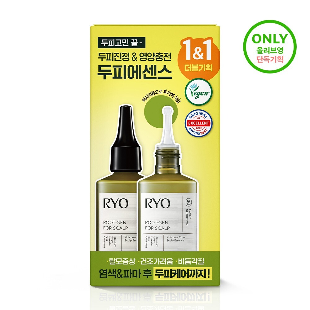 RYO Root:gen Hair Loss Care Scalp Essence 80mL + 80mL