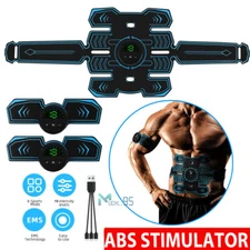 Muscle Stimulator EMS Ab Trainer Nineteen Unit Portable Stimulater Abs Massager