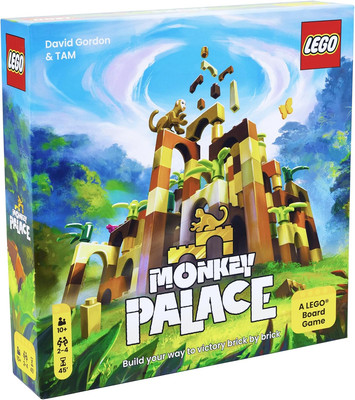 Monkey Palace: a Lego Board Game - Build Your Way to Victory Brick by Brick! Fun