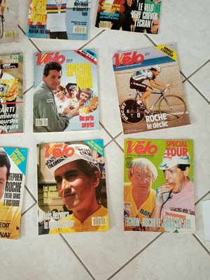 SPECIAL 1980-lot 5 magazines VELO-tour de france/ZOETEMELK/HINAULT