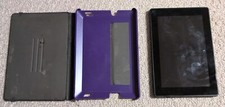 Amazon Kindle Fire HD 3rd Gen P48WVB4 8 GB Black Tablet With Case Bundle 24