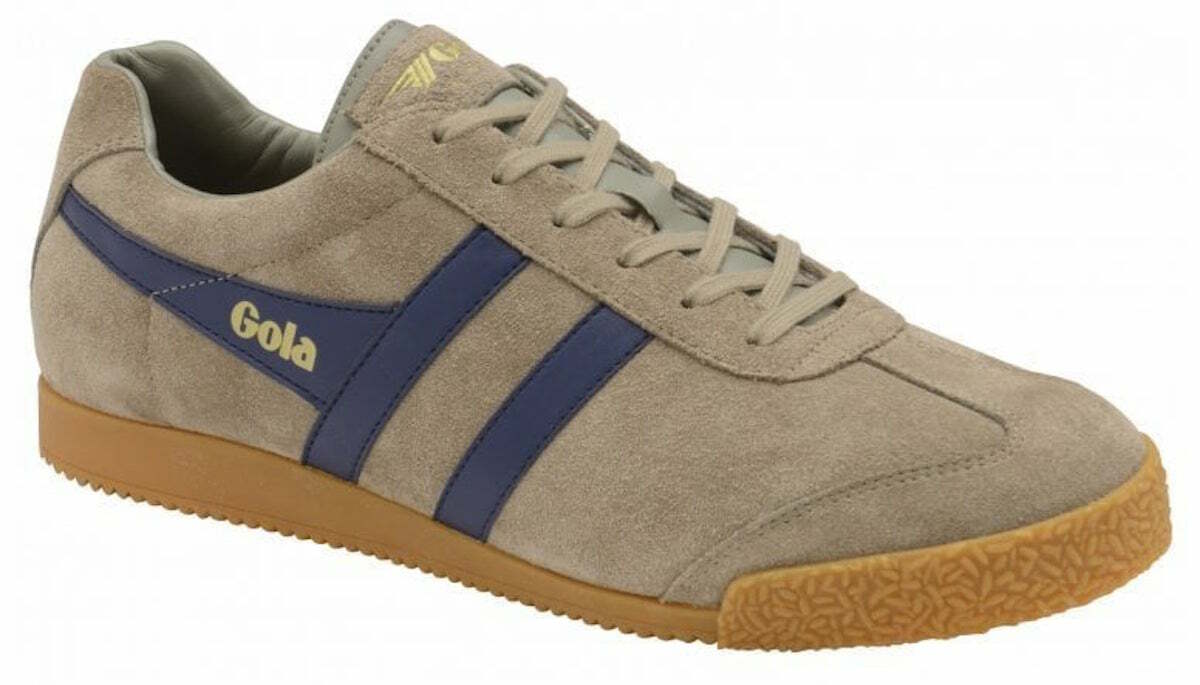 gola harrier suede mens trainers