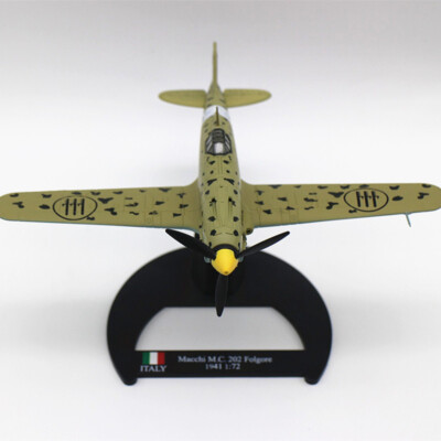 1:72 Alloy Diecast Military Model WWII Macchi M.C.202 Folgore
