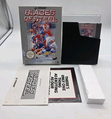 Blades Of Steel Nintendo Nes Cib Ovp Box Sammler NOE Deutsch 