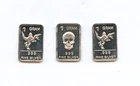 1 gram Silver Bars - Lot of (3), Free Shipping