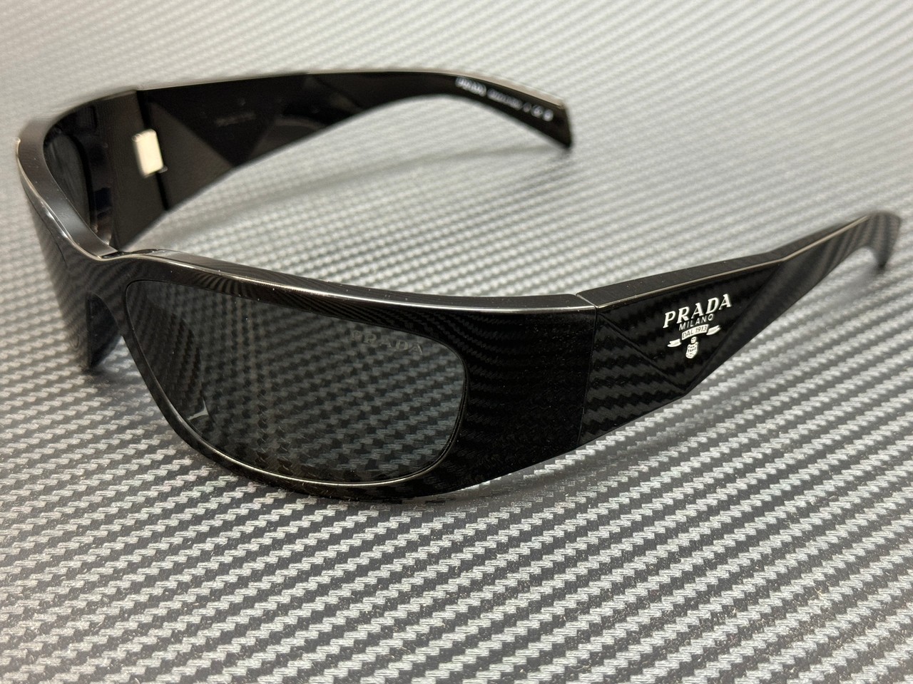 PRADA PR A14S 1AB5S0 Black Dark Women's 60 mm Sunglasses