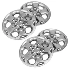 NEW SET of 4pcs For 2010 2012 Ford Fusion 17" Silver Hubcaps Wheelcover