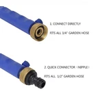 High Pressure Sprayer Portable Washing Wand With 2 Spray Tips For Garden Wate