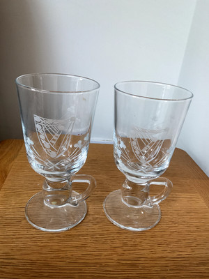 Princess House Heritage Irish Kaffeetassen ca. 15cm hoch