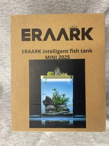 Eraark Fish Tank Aquarium 1.5 Gal Betta Fish Tank Lights, Pump, Plant Shelf M52