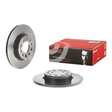 2X BREMBO BREMSSCHEIBEN 278mm VOLL HINTEN PASSEND FÜR ALFA ROMEO 159 BRERA