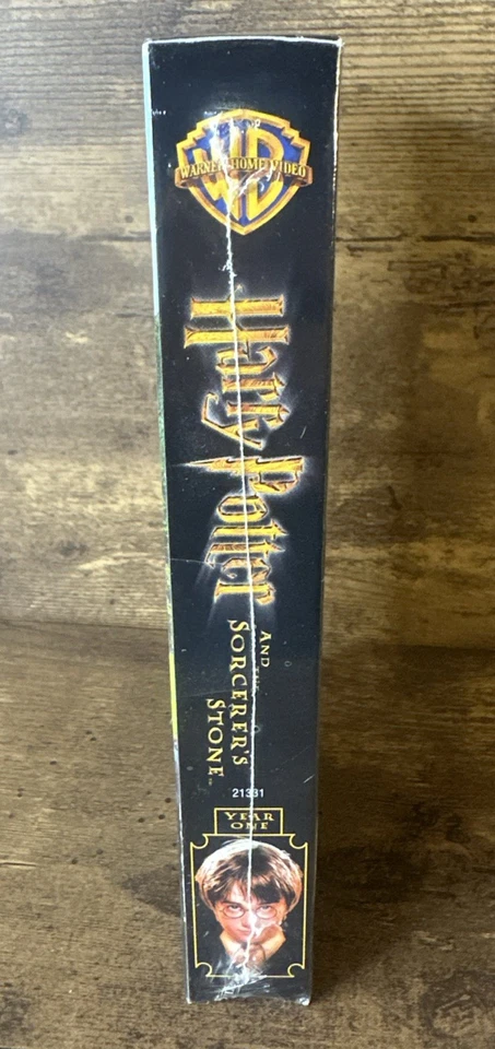 Harry Potter and the Sorcerer's Stone Sew Sealed VHS Tape 2001 Y2K Vintage New - Image 4 of 4