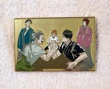 Haikyuu!! Bokuto Vs Ushijima Enamel Pin - Badge Hinata Kageyama Tendou Akaashi