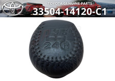 TOYOTA Original CELICA MR2 Spyder Schwarz Leder Schaltknauf 33504-14120-C1 Neu