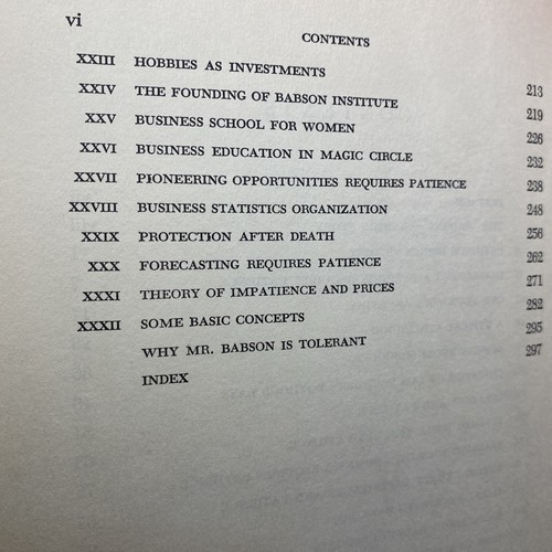 Yankee Genius Roger Babson Earl Smith HC DJ 1st Ed 1954 Investment Forecasting - Picture 9 of 12