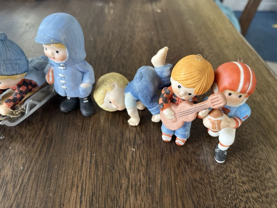 Lote Mixto Cerámica Enesco Country Cousins Vintage Años 80’s Foto 4 de 4