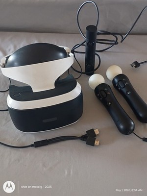 Sony PlayStation VR Headset Bundle with Camera and Motion Controllers, 120Hz