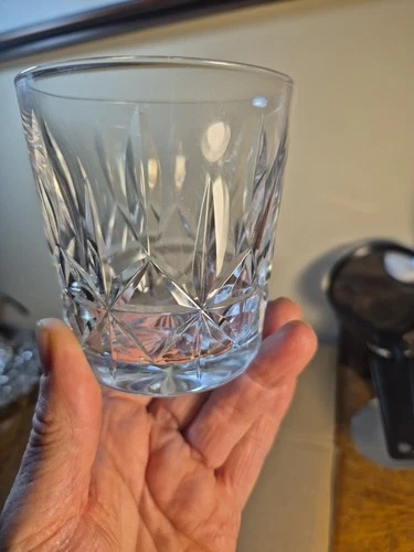 Waterford Crystal Rosslare Old Fashioned Tumbler Rocks Glass Vintage Replacement