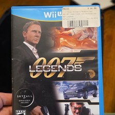 Activision 007 Legends Nintendo Wii U Game Disc w/ Case Manual T 2012 Shooter