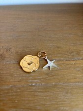 CHANEL Gold Flower Star Charm