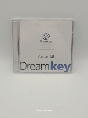 Dreamkey Version 1.5 Sega Dreamcast Neu Internet Browser Disk Dream Key