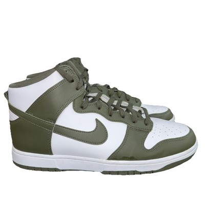 Nike Dunk High Retro DD1399-107 Men Sneakers Cargo Khaki Shoes Shoe Size M 13
