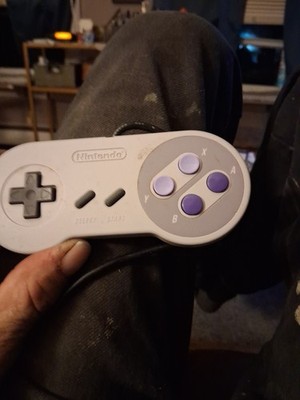 SNES Super Nintendo Original Controller Authentic OEM OFFICIAL SNS-005 Tested