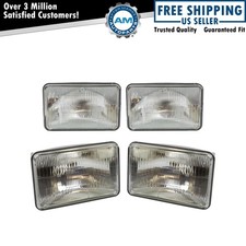 TRQ Headlight Assembly Set Fits Various Makes and Models
