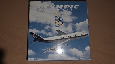 Flugzeugmidell Schabak 1:600  Olympic Airways  B747